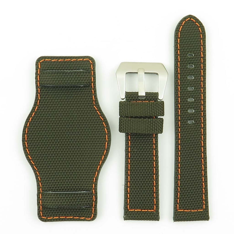 Trooper Kevlar Nylon Bund vihreä/oranssi