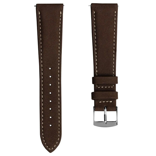 Naphill Genuine Nubuck Leather Quick Release Watch Strap