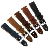 Simple Handmade Italian Leather Watch Strap