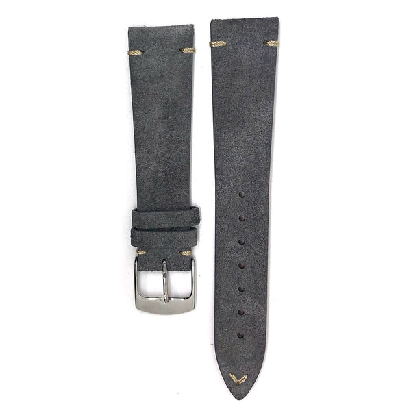 Stanway Vintage V-tikki mokkanahka / Harmaa